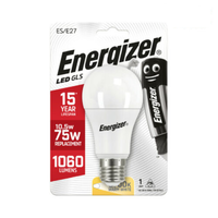 Energizer Led Lampe E27 10,5W=75W 2700K Warmweiß 1060 Lumen