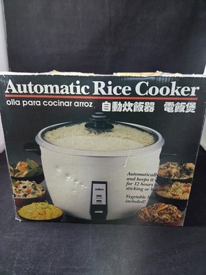 Vintage Salton RA-3 Automatic Rice Cooker New Vegetable Steamer Retro Kitchen