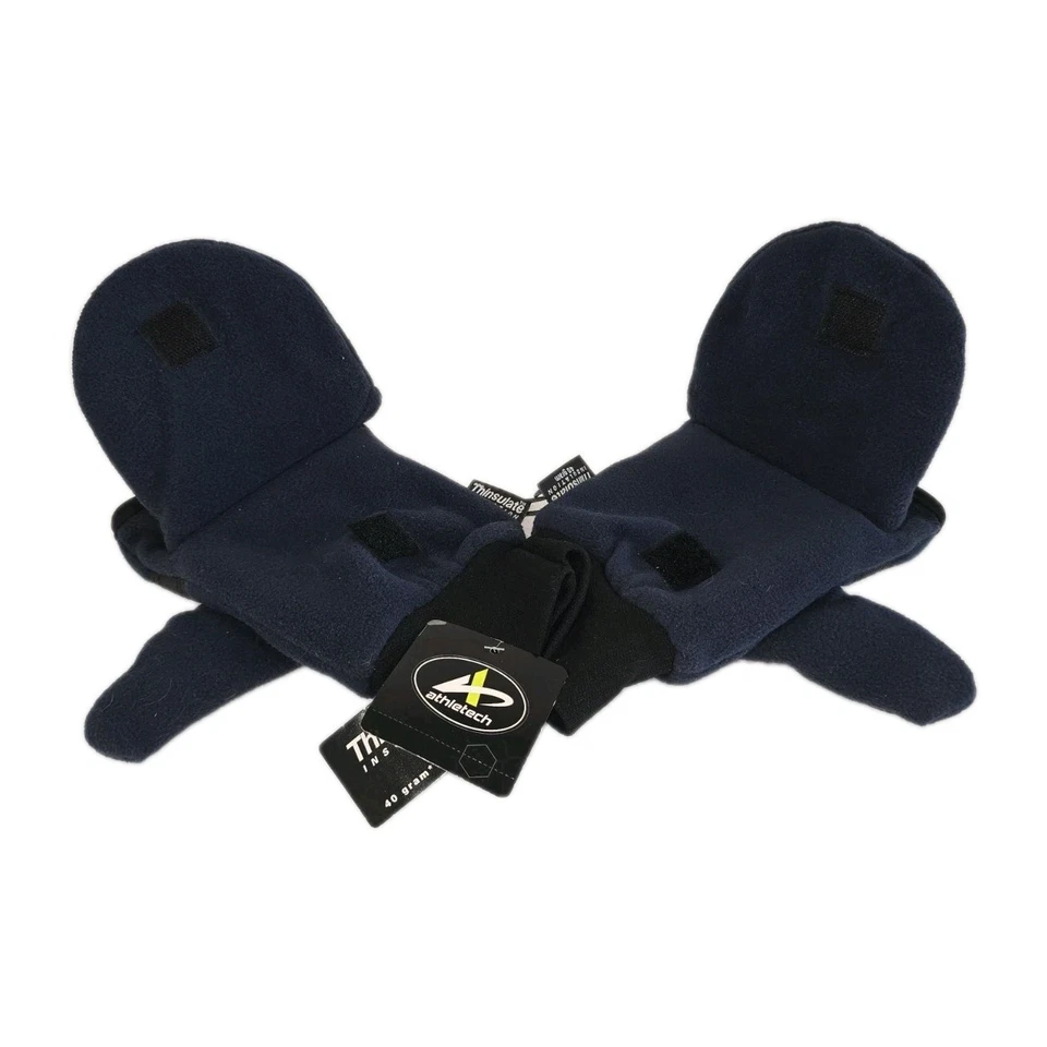 Athletech Thinsulate Mittens Mens ML Fingerless Camo 40 Gram Insulation  - Изображение 2 из 4