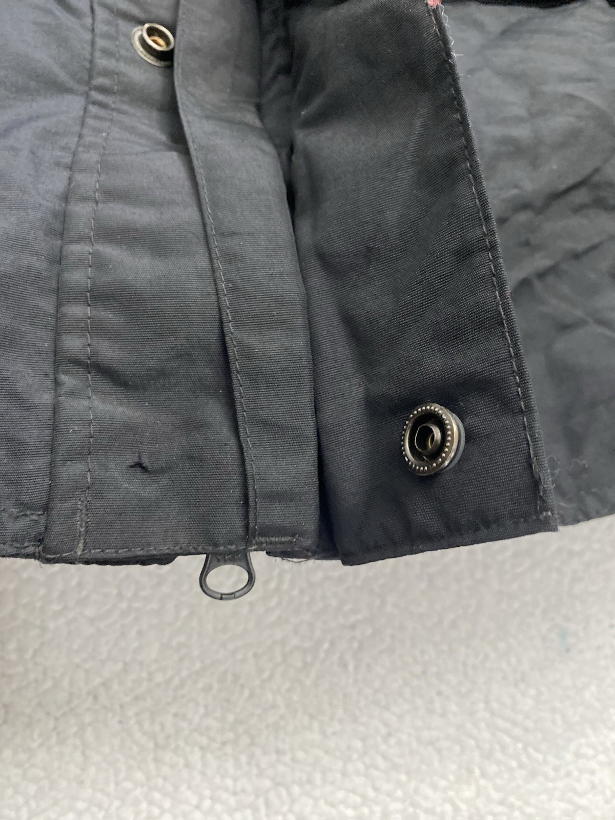 first gear kilimanjaro motorcycle jacket Padded Sheltex Black Gray Mens 2XL B20