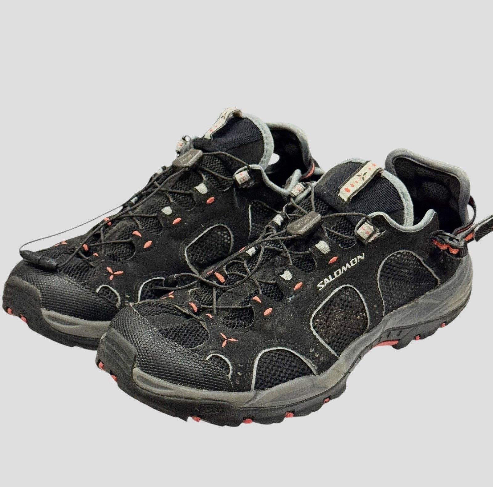 Scarpe da donna 9 5 SALOMON Techamphibian 3 Contra Grip escursionismo acqua outdoor