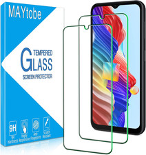  2 Pack Designed for Samsung Galaxy A14 5G Screen Protector Tempered Glass, Case