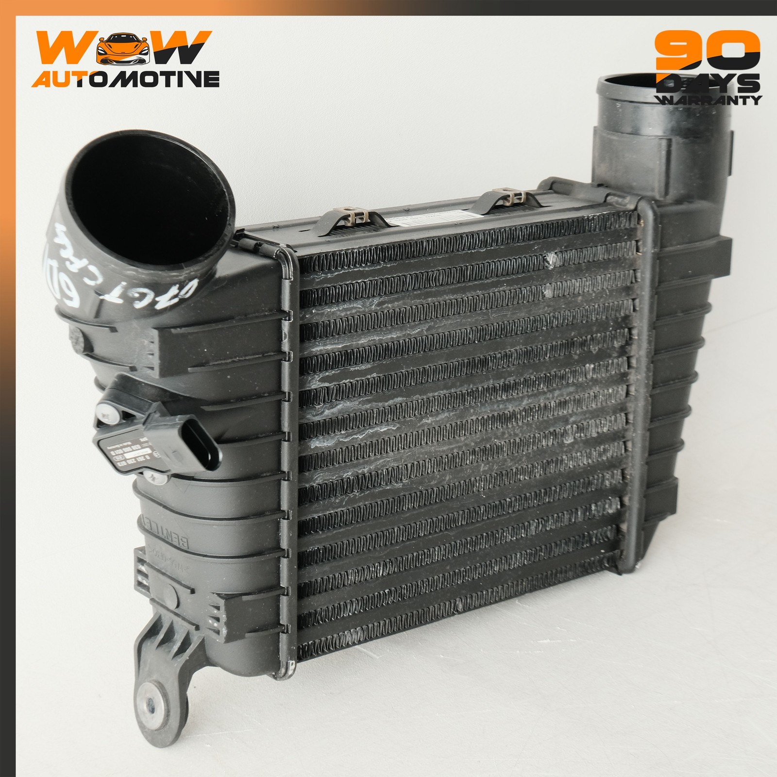 04-13 BENTLEY CONTINENTAL GTC FLYING SPUR LEFT INTERCOOLER CHARGE OIL COOLER OEM