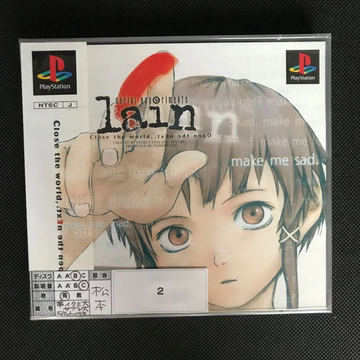 Serial Experiments Lain Indiana Video Games for sale - eBay