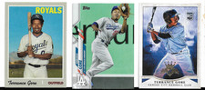 Terrance Gore 3 Card Lot w/RC Royals Dodgers Z837 *Combine Shipping*