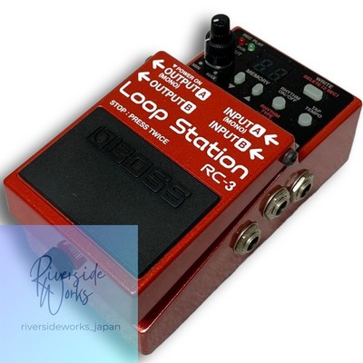 Boss RC-3 Loop Station Looper Pedal rot gebraucht