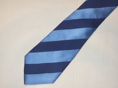 T.M. LEWIN [ STRIPED ] men's tie 100% Silk Made in China