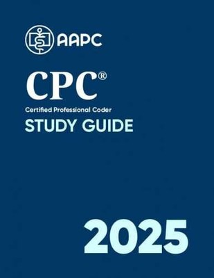 Official CPC  Certification 2025 - Study Guide - Paperback, by AAPC - Very Good