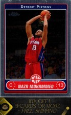 2006-07 Topps Chrome #114 Nazr Mohammed