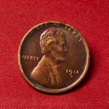 -1914 D Lincoln Wheat Cent Penny Rare Sought After Year - Shipping From The USA