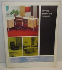 1968 Office Furniture Catalog by Cole, Mid Century Modern