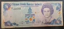 2003 Cayman Islands 1 Dollar P30a 1503-2003 commemorative, Q1-480969.