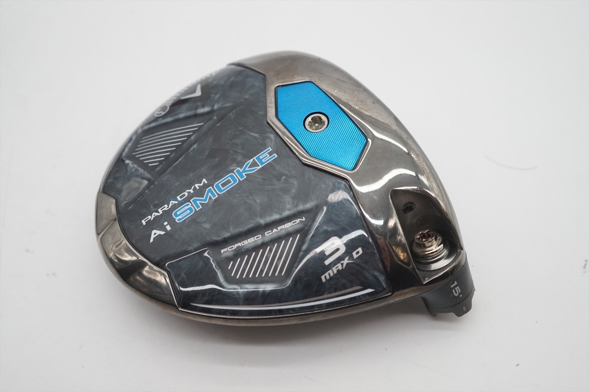 Bois De Fairway Callaway Paradym Ai Smoke Max D 15° - Tête Seule, RH, Neuve