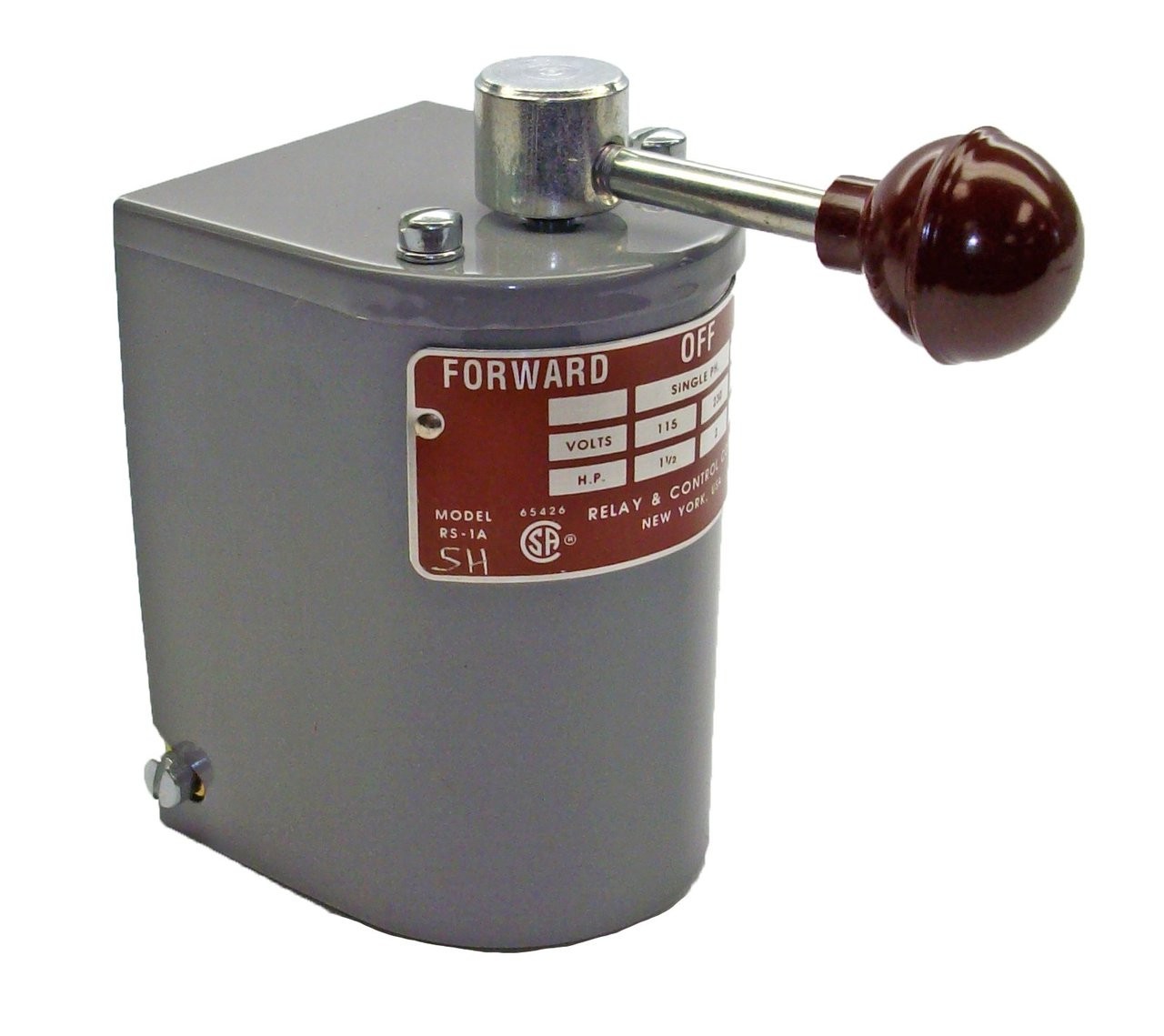Relay and Control Corp RS-1A-MS Relay and Controls 1.5 hp - 2 hp Electric Used