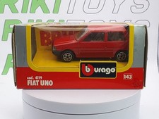 Fiat Uno Burago 1/43 Rosso 1983