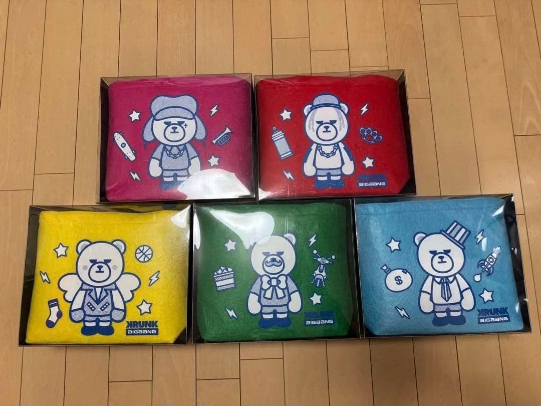 BIGBANG MINI 1 & 2 セット KRUNK & BIGBANG Petit Bag Set 5 Colors Mini Handbags Accessories