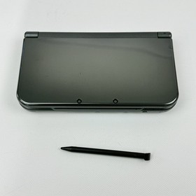 TOP IPS Nintendo new 3DS LL XL Metallic Black Console Region Japanese Only R40