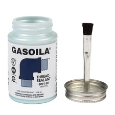  SS04 Tub O' Towels Gasoila Soft Set Sealant, 4 oz.