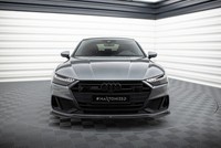 Maxton Design Frontlippe V.1 Passend FüR Audi A7 S-Line C8 / S7 C8 / C8 FL / S7
