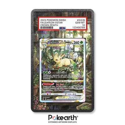 Leafeon V ASTRO GG35/GG70 - Extended Artwork Case für Graded Cards