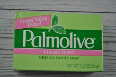 Vintage Palmolive Green Bar 3.2 Oz. Classic Scent Made in USA