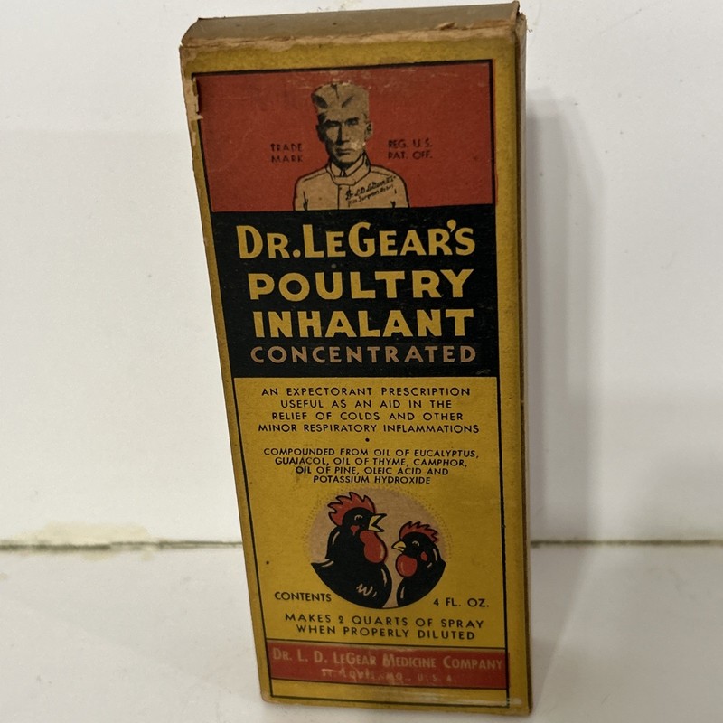 Dr. LeGear’s Poultry Inhalant Veterinary Medicine
