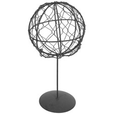 Iron Succulent Hanging Basket Gardening Supplies Wire Wreath Frame