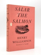Salar the Salmon HENRY WILLIAMSON 1961 HB & Jacket TUNNICLIFFE Illustrations