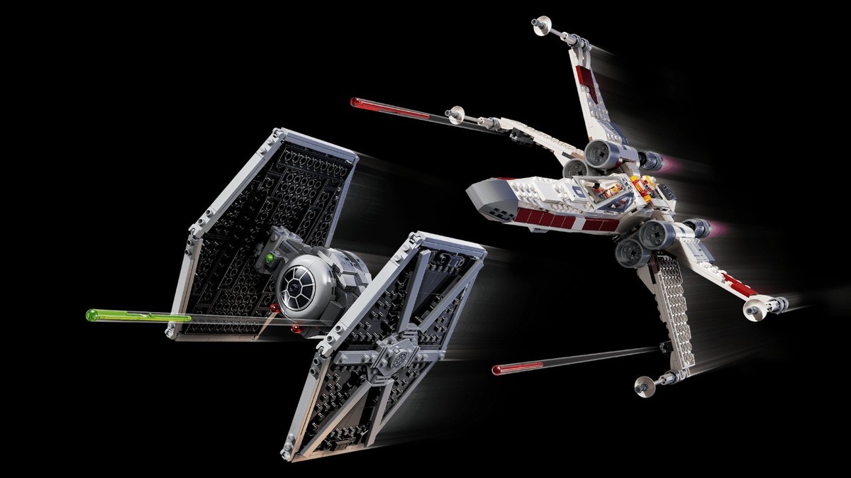 LEGO 75393 Star Wars TIE Fighter & X-Wing Mashup New Retired