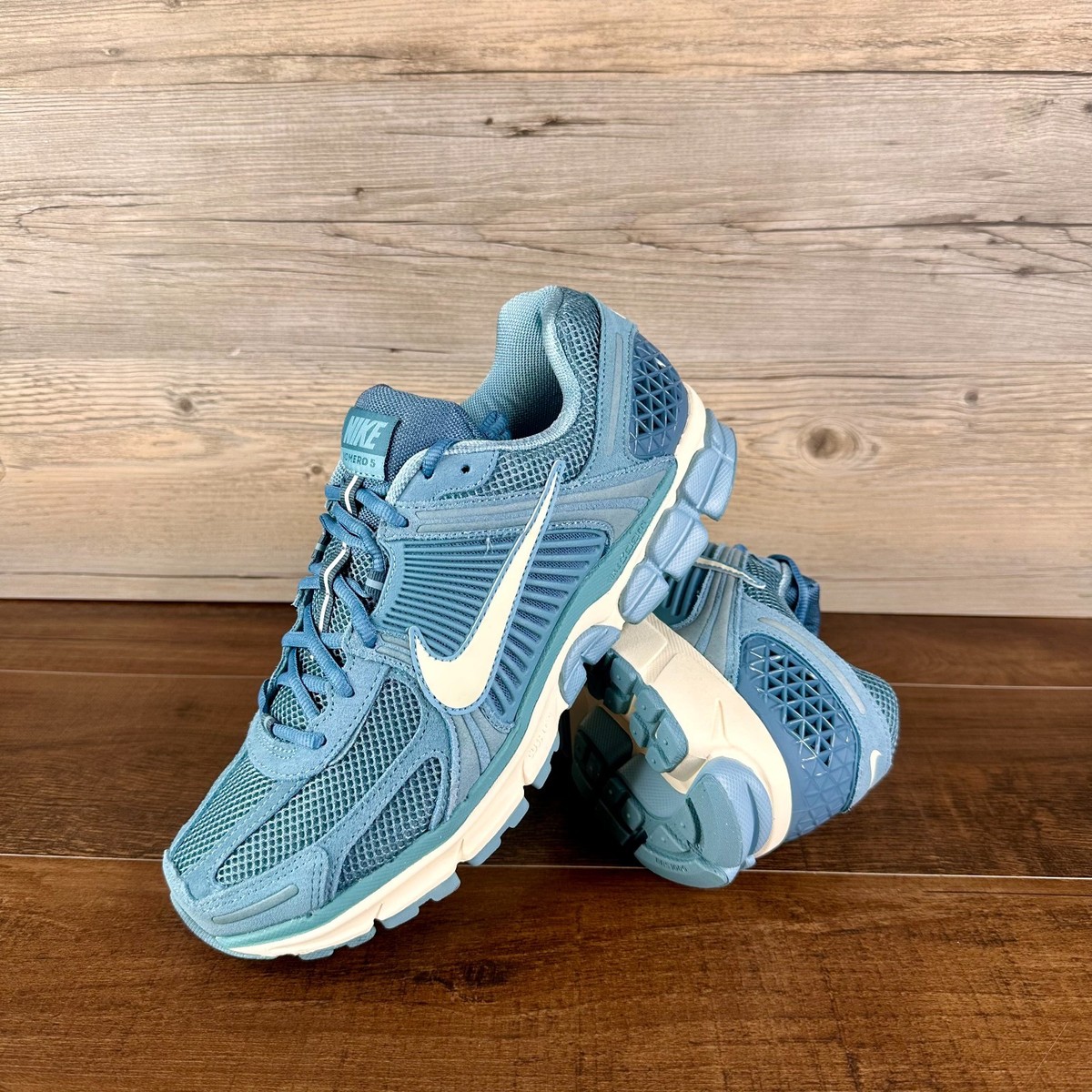 Nike Zoom Vomero 5 Mens Size 10.5 Denim Turquoise Smokey Blue