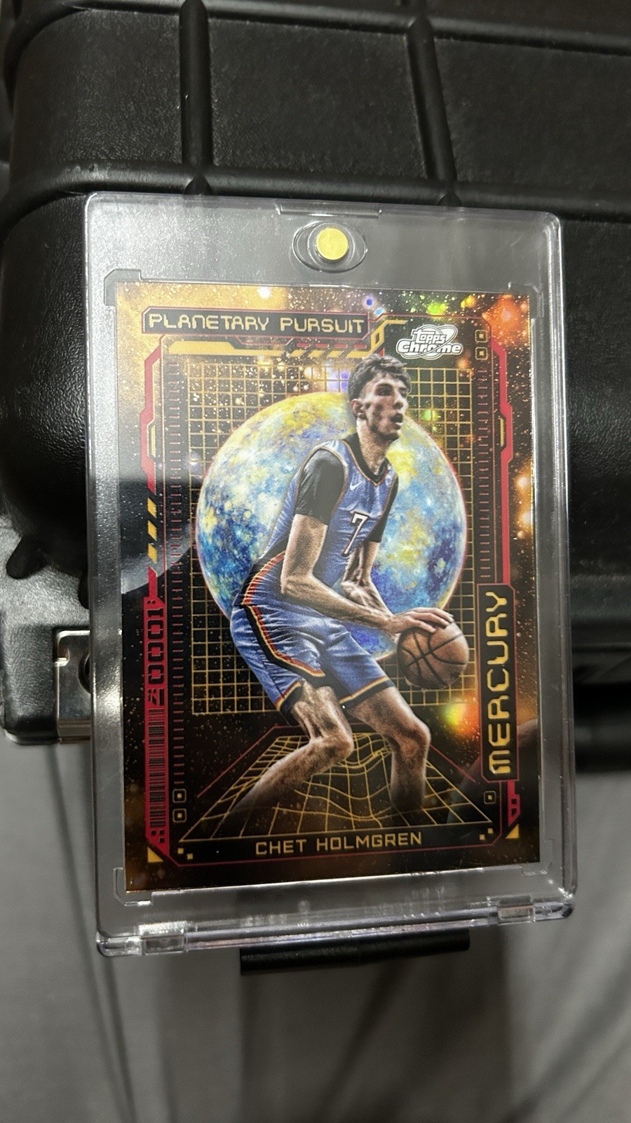 2023-24 Topps Cosmic Chrome - Planetary Pursuit Chet Holmgren #PPM-8 Mercury