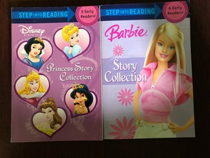 barbie step into reading books
