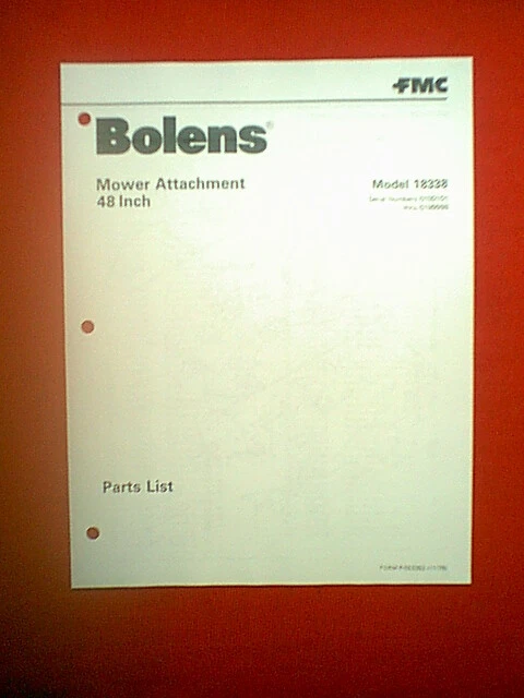 Bolens mower online deck parts