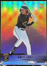 Oneil Cruz 2022 Panini Chronicles Elite Baseball Rookie Purple /49 #1