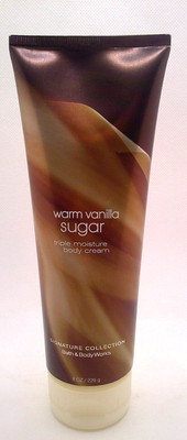 Bath & Body Works Warm Vanilla Sugar Triple Moisture Cream 8oz/226g