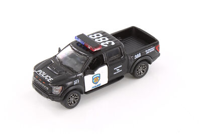 2022 FORD F-50 RAPTOR PICKUP TRUCK - POLICE EDITION 1/78 CAR KINSMART 3001DP/2