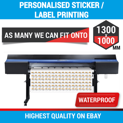 vinyl stickers custom printed decals labels custom printed and cut to