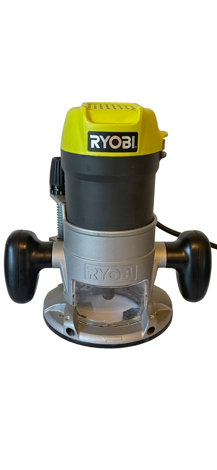 RYOBI router model #R163G 60 HZ 120 volts 8.5 amps 25000RPM lightly ...