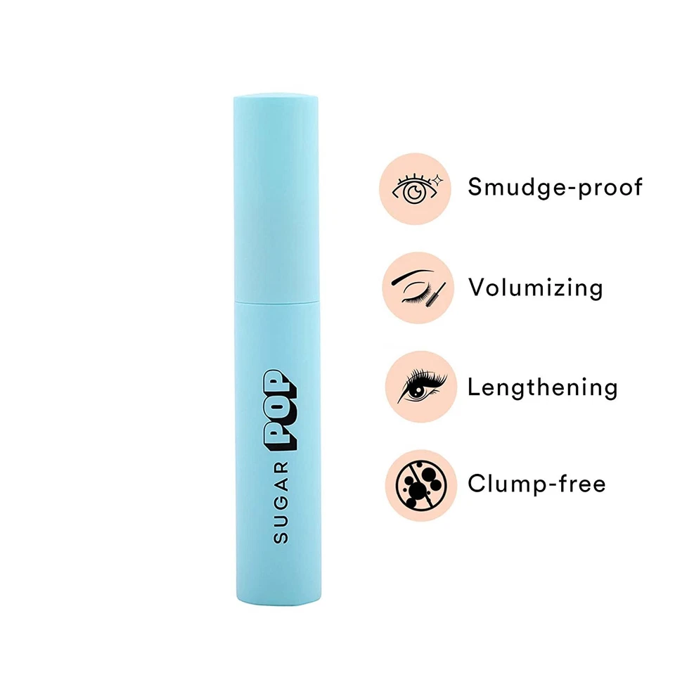 Máscara de pestañas voluminizadora SUGAR POP - 01 negra (pigmento negro intenso) mujer l 9 ml Foto 3 de 4