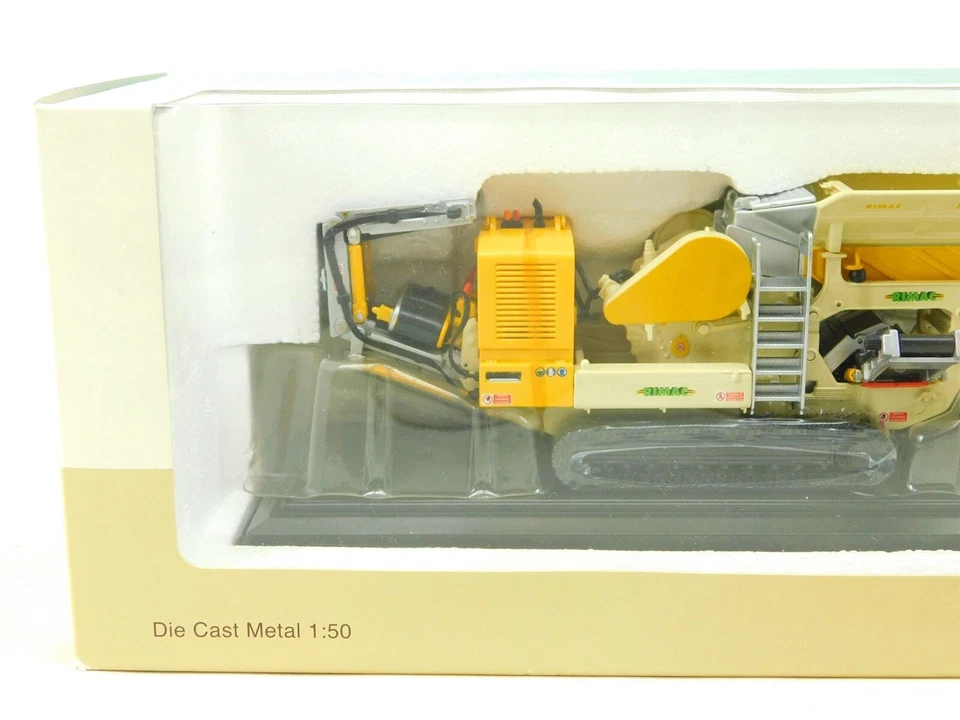 Trituradora Rimac Moby 1060 - Ros escala 1:50 Diecast modelo #196.1 nueva Foto 2 de 4