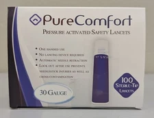 PureComfort Safety Lancets 30gauge