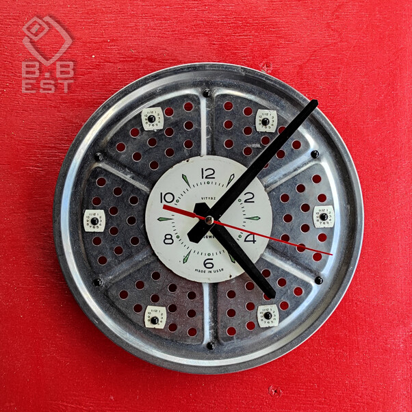 Unique Wall Clocks | Industrial Wall Clock | Metal Clock | Dieselpunk Wall Clock