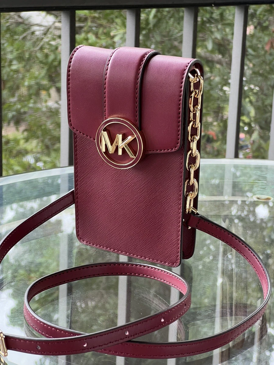 MICHAEL KORS CARMEN MEDIUM FLAP SATCHEL SHOULDER BAG MK MULBERRY