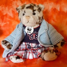 Build a Bear Plush 16 Inch WWF World Wildlife Fund Leopard