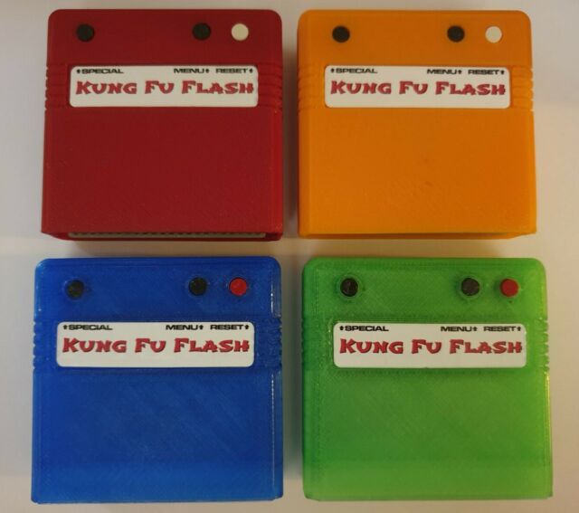 Kung Fu Flash C64 commodore Flash cart cartridge.