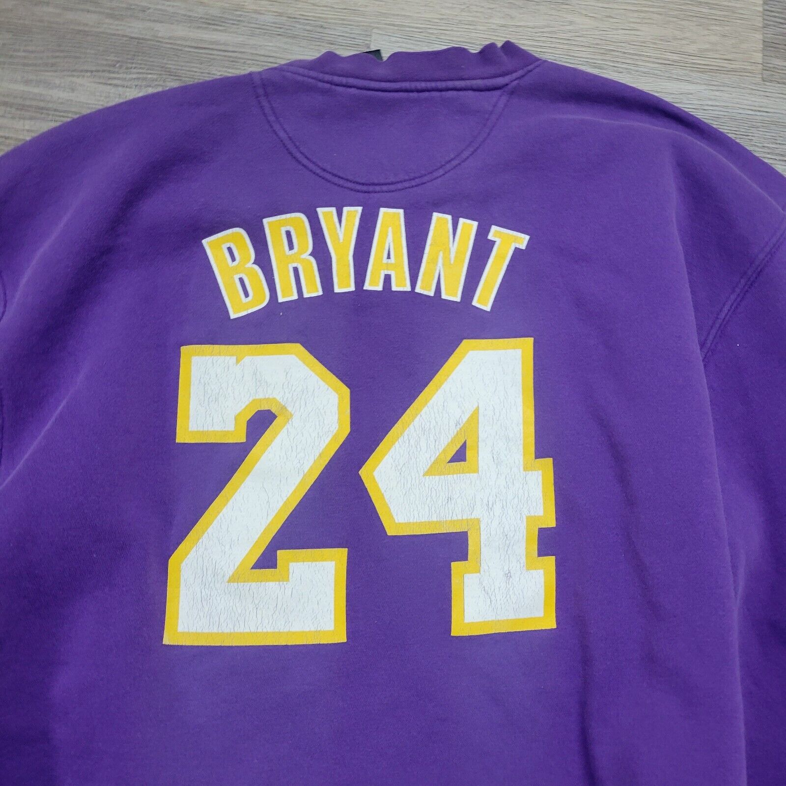 RARE Kobe Bryant #24 Adidas NBA 4Her Gold Los Angeles Lakers Jersey Women's  M