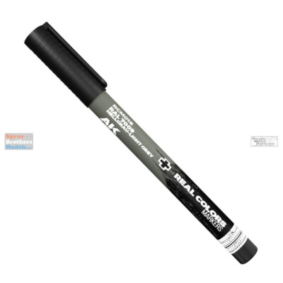 AKIRCM0016 AK Interactive Real Color Marker - Hellgrau Light Grey RAL7009