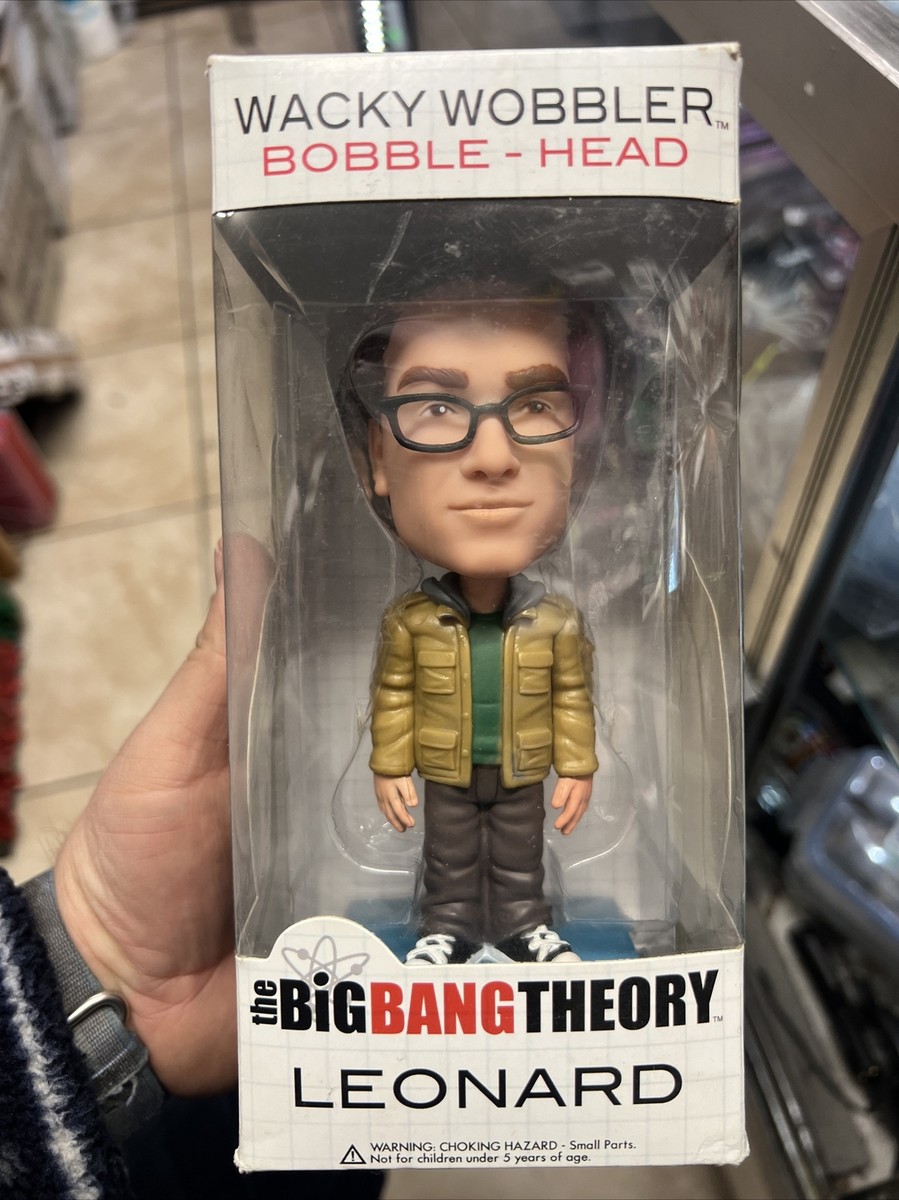 The Big Bang Theory LEONARD Funko Wacky Wobbler Bobble Head NIB