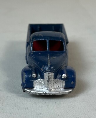 Dinky Toys Studebaker Benne Basculante – Vintage, Bleu, 1:43 (collection, Pièces Manquantes)