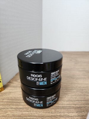 Lot of 2 REGIS DESIGNLINE FOR MEN STRONG Hold MOLDING FIBER PASTE 1.70 oz Hair 
